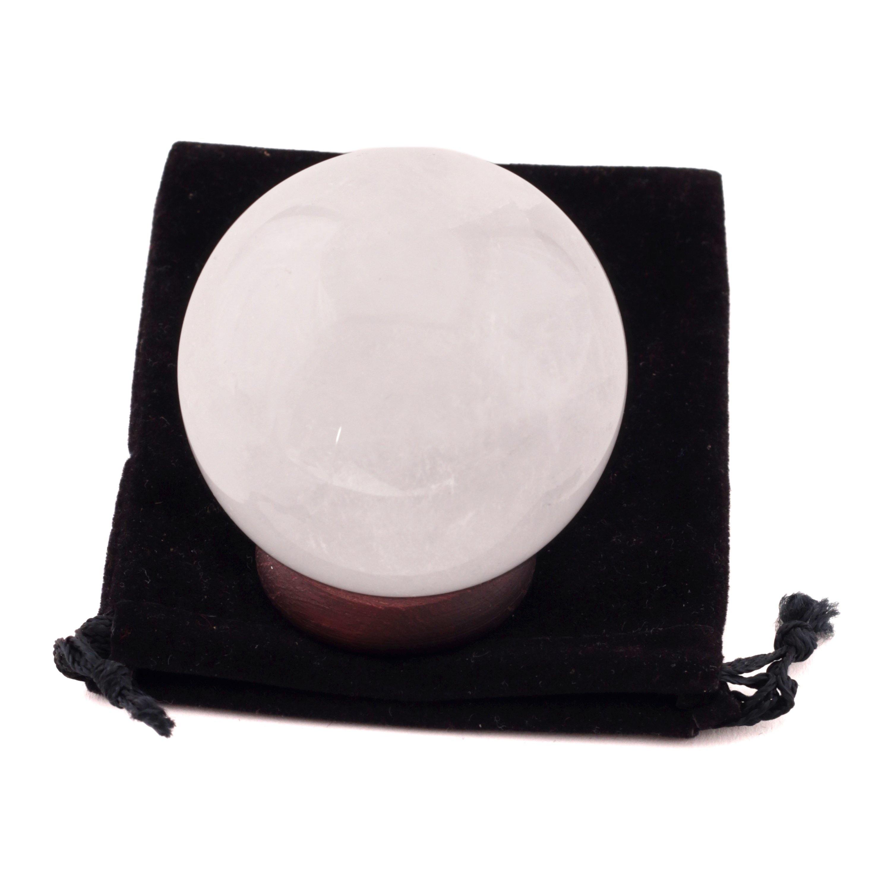 Healing Crystals - White Selenite Sphere 1 Kg Lot