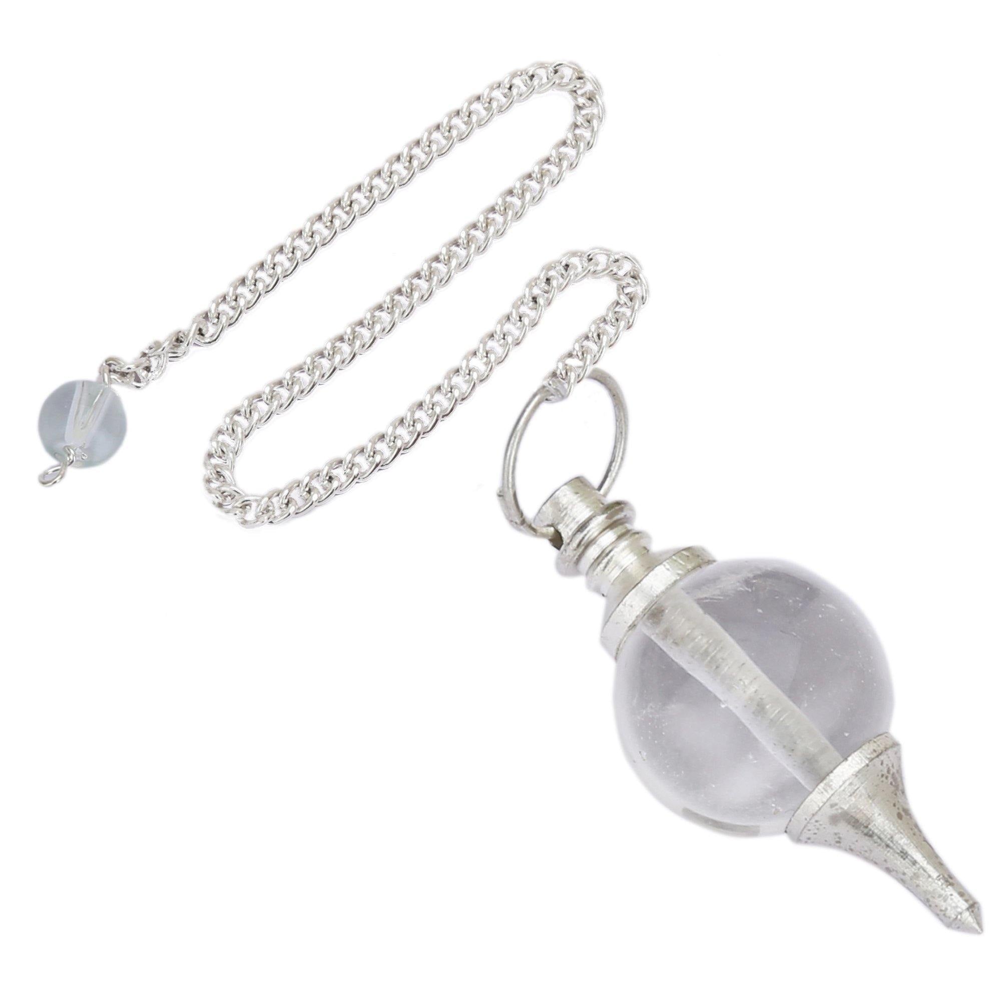 Healing Crystals - Wholesale Crystal Quartz Sphere Pendulum