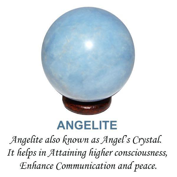 Healing Crystals India | Angelite Sphere