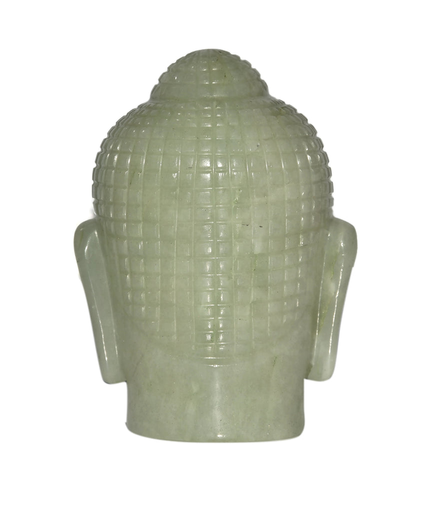 Green Aventurine Buddha Head