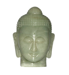Green Aventurine Buddha Head