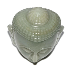 Green Aventurine Buddha Head
