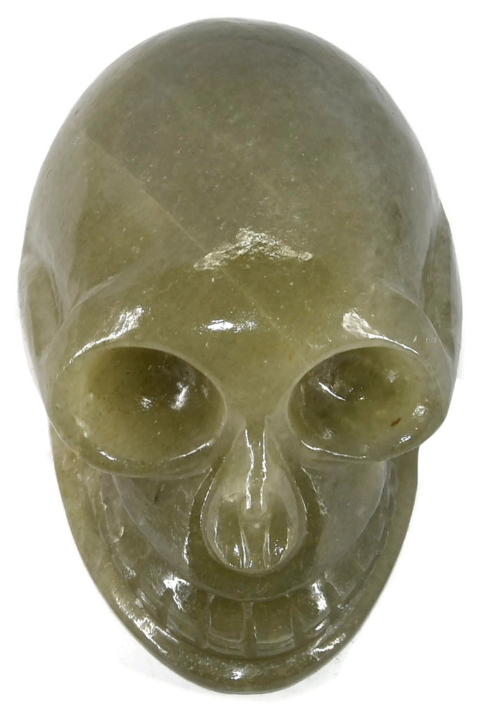 Green Aventurine Skull