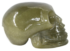 Green Aventurine Skull