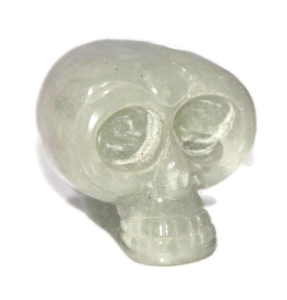 Green Aventurine Skull