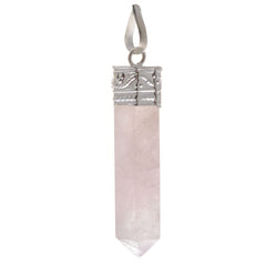 Healing Crystals - Wholesale Rose Quartz Crystal Pencil Pendant
