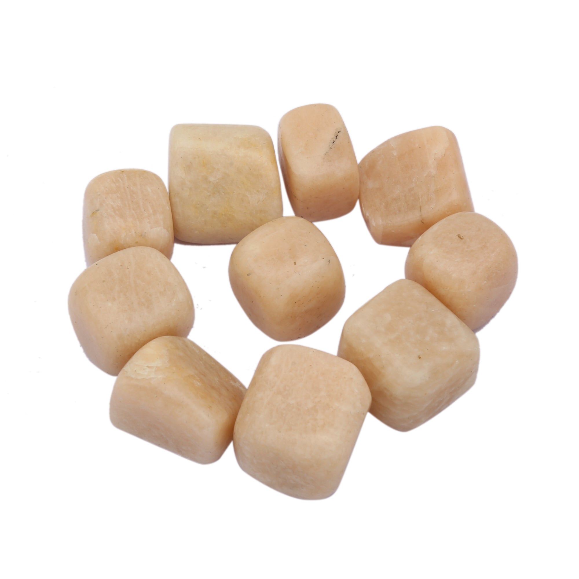 Peach Moonstone Tumbled