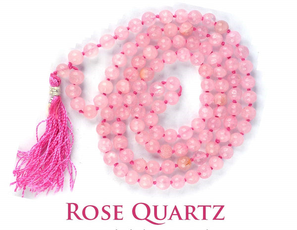 Healing Crystals - Wholesale Crystal Rose Quartz 108 Mala