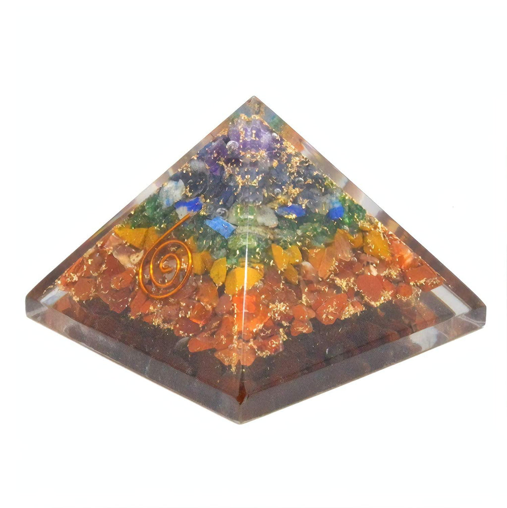 Healing Crystals - Wholesale Seven Chakra Original Orgone Pyramid
