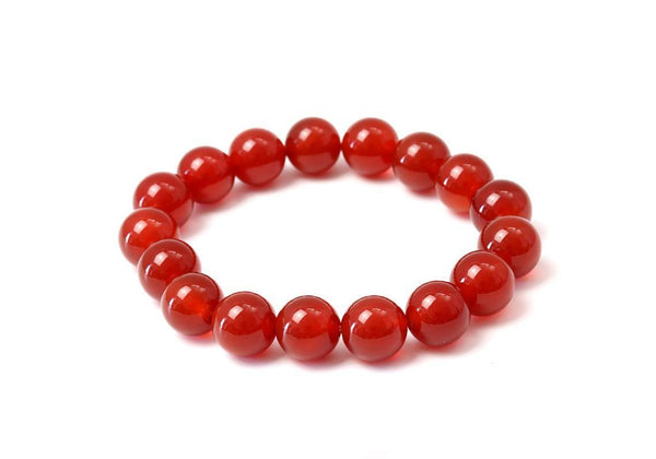 Healing Crystals - Carnelian Bracelet - 8MM / 10MM