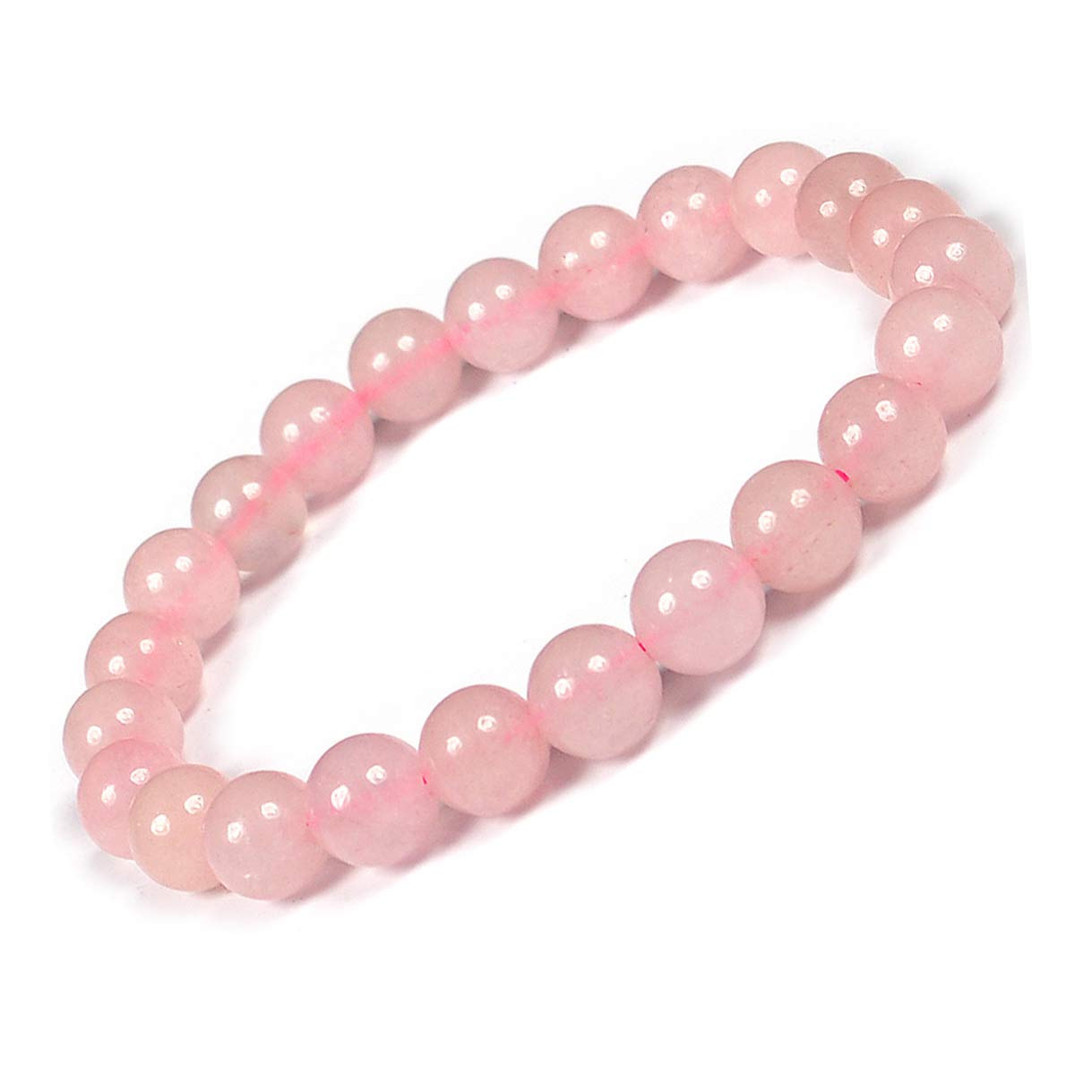 Healing Crystals - Wholesale Rose Quartz Crystal Bracelet