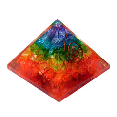 Healing Crystals - Wholesale Seven Chakra Orgone Pyramid