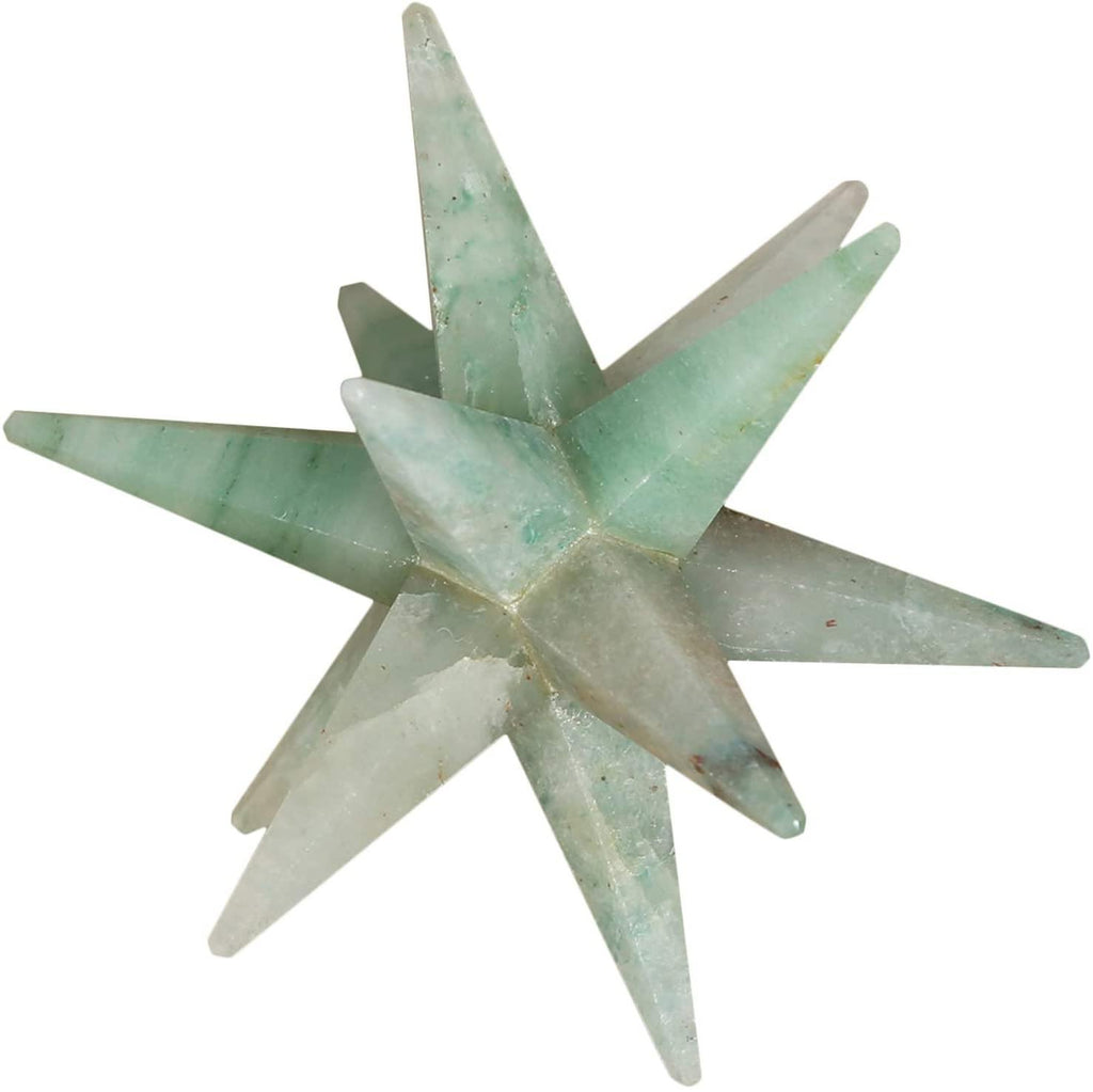 Healing Crystals - Wholesale Green Aventurine 12 Point Merkaba