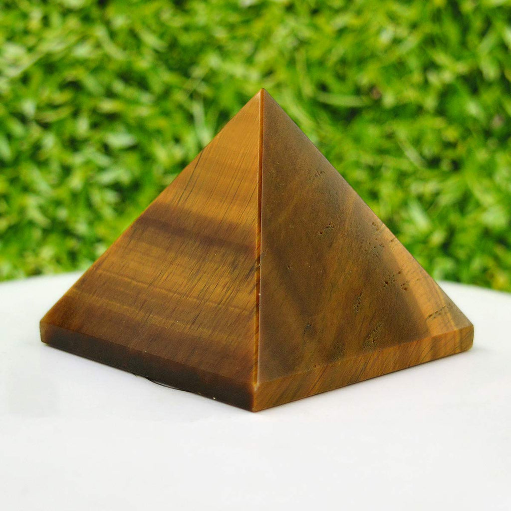 Healing Crystals India | Tiger Eye Pyramid 40-60 MM