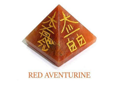 Healing Crystals - Wholesale Red Aventurine Reiki Pyramid