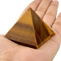 Healing Crystals India | Tiger Eye Pyramid 40-60 MM