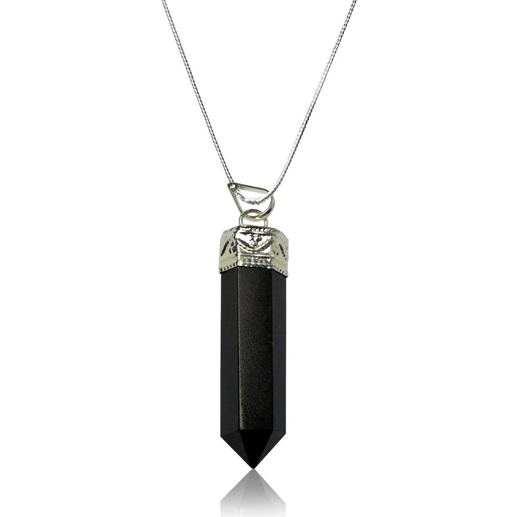 Healing Crystals - Wholesale Black Tourmaline Pencil Pendant