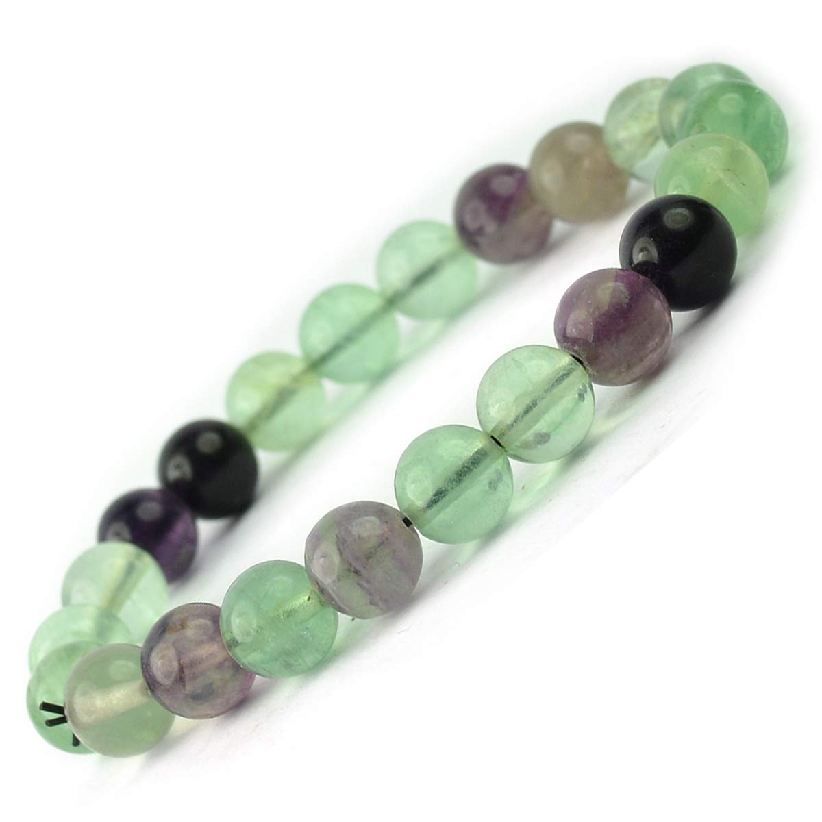 Healing Crystals - Wholesale Multi Fluorite Crystal Stone Bracelet 