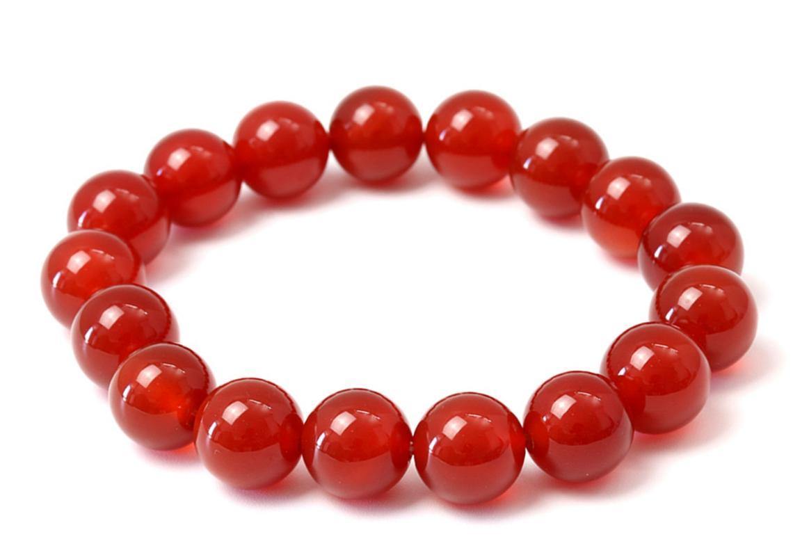 Healing Crystals - Carnelian Bracelet - 8MM / 10MM