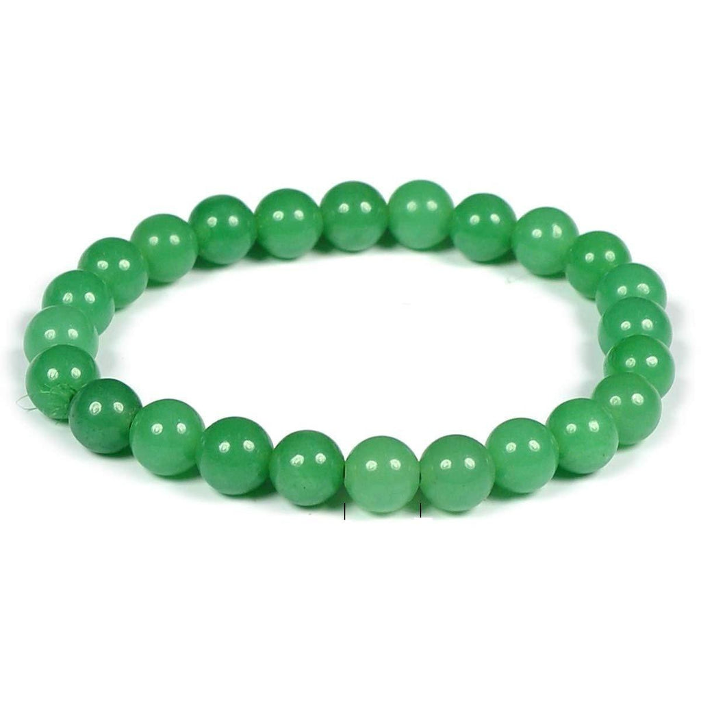 Crystal Bracelet Made Of Original & Natural Green Aventurine / Stone, Bead  :12MM | eBay