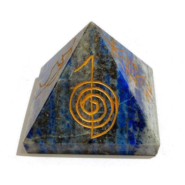 Healing Crystals - Lapis Lazuli Reiki Crystal Pyramid 25-30 MM 
