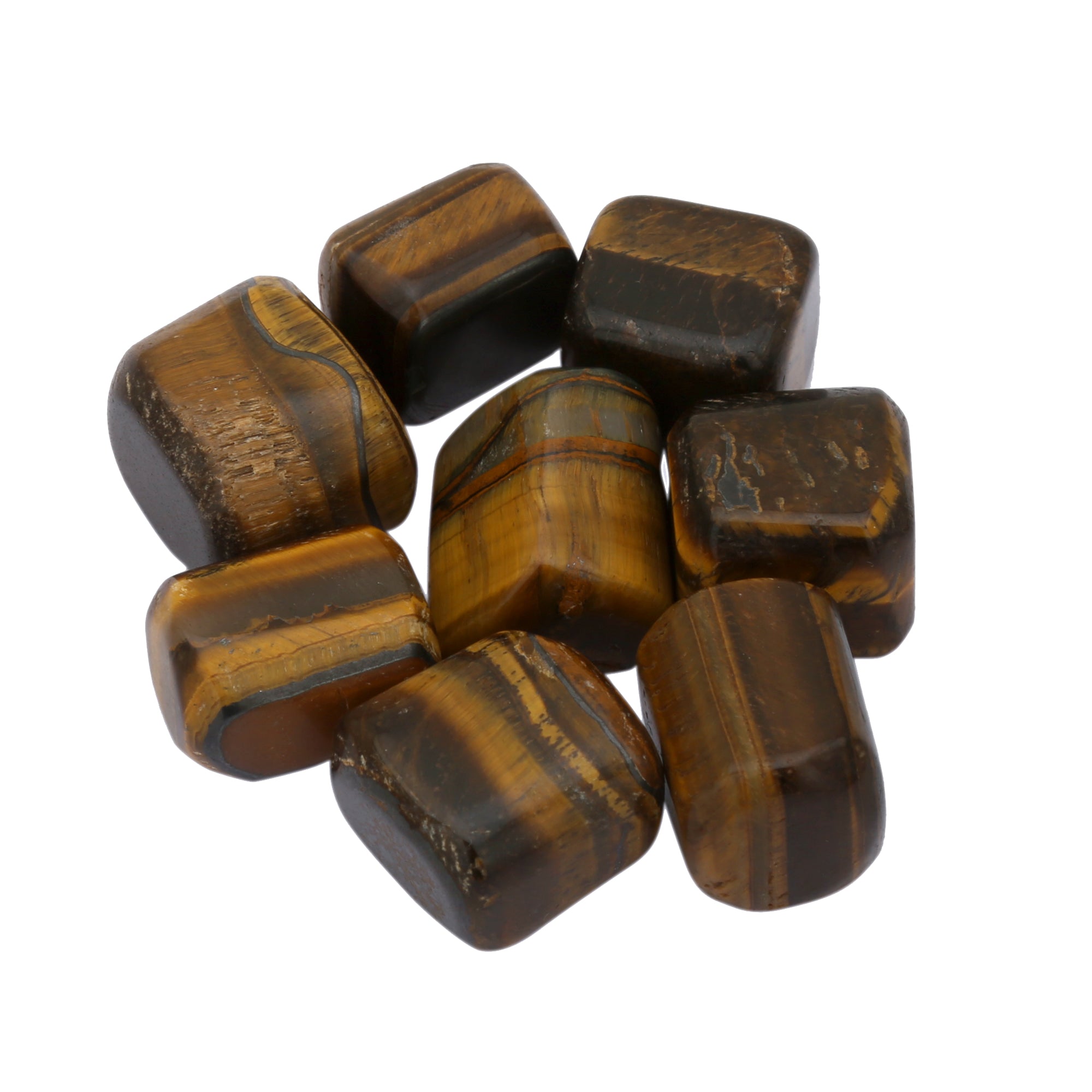 Tiger Eye Tumbled