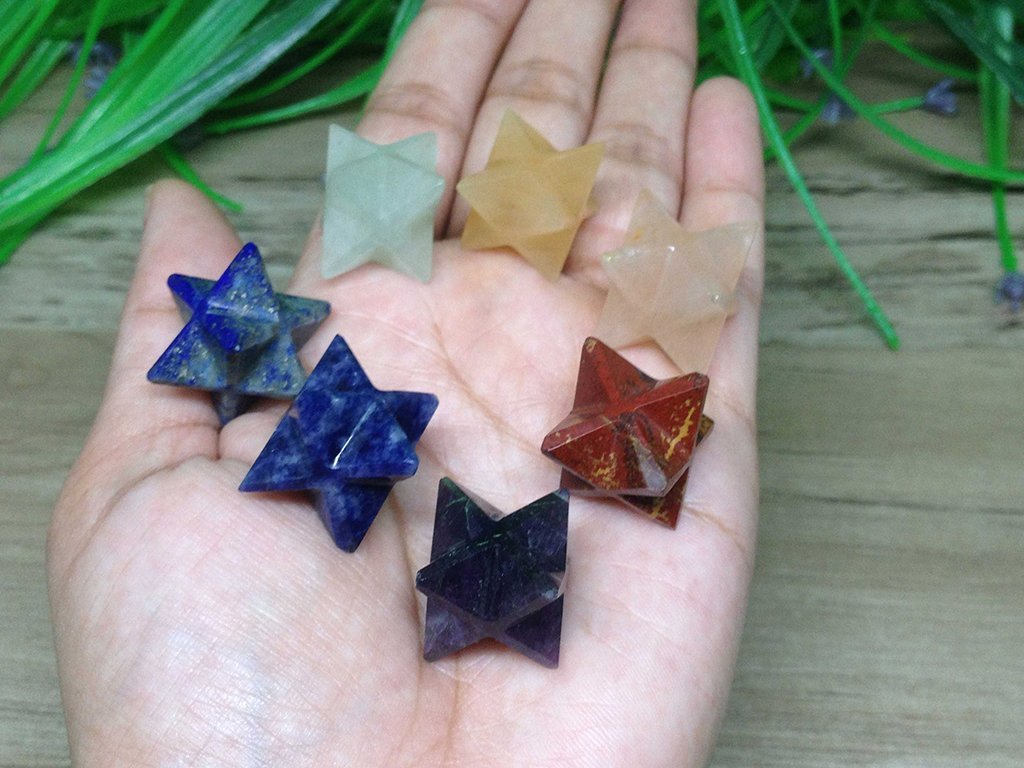 Healing Crystals - Wholesale Seven Chakra Merkaba Set | UK & USA