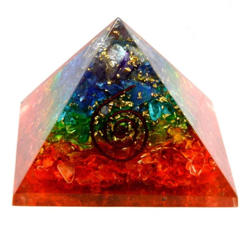 Healing Crystals - Wholesale Seven Chakra Orgone Pyramid