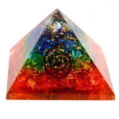 Healing Crystals - Wholesale Seven Chakra Orgone Pyramid