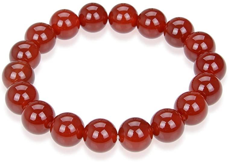 Healing Crystals - Carnelian Bracelet 8 mm