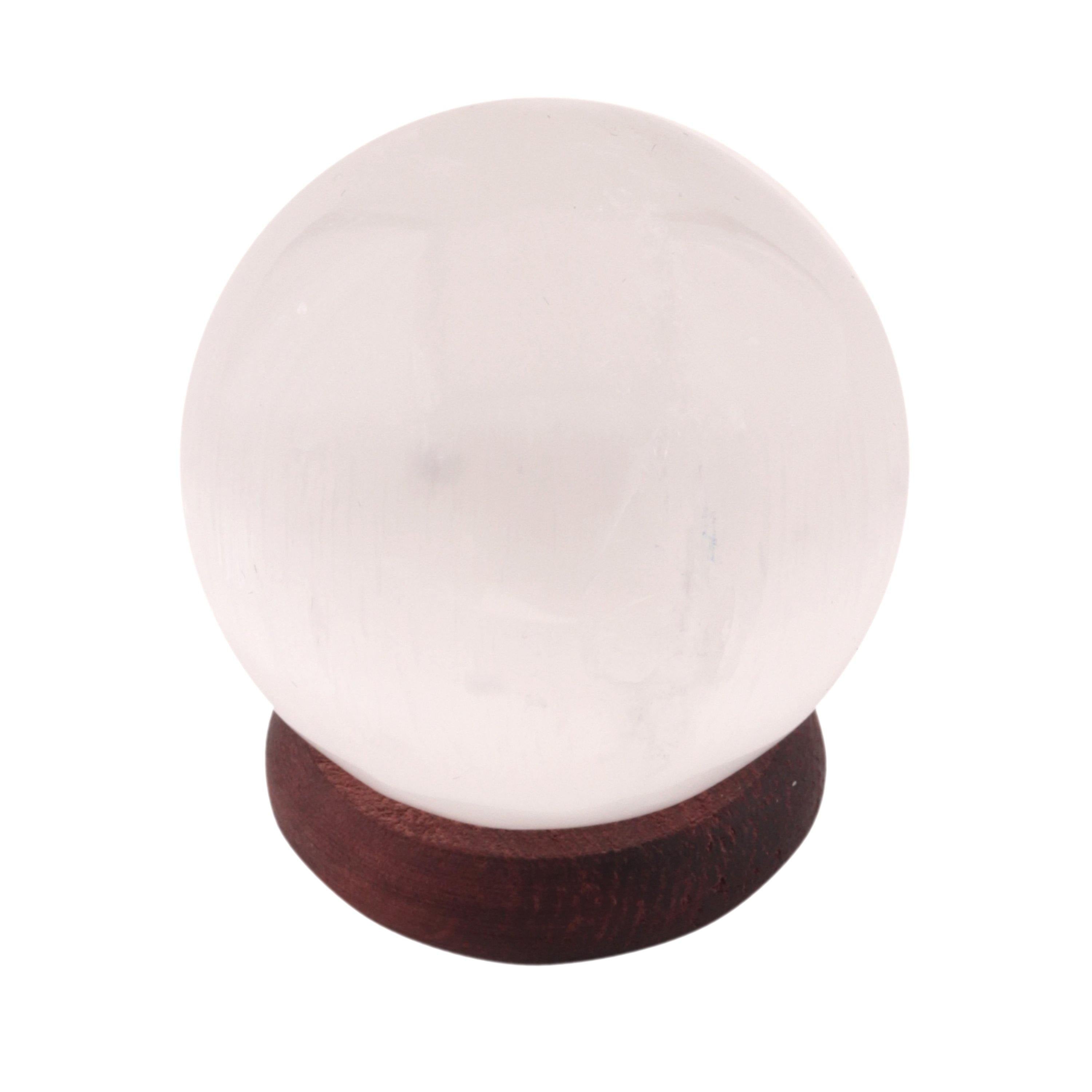 Healing Crystals - White Selenite Sphere 1 Kg Lot
