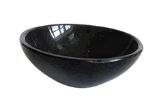Healing Crystals India | Wholesale Black Agate Bowl 2-2.5 Inches - Wholesale Crystals