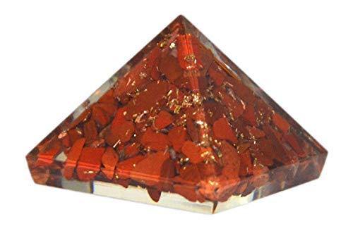 Healing Crystals - Wholesale Red Jasper Orgone Pyramid