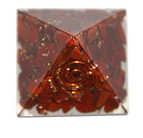 Healing Crystals - Wholesale Red Jasper Orgone Pyramid