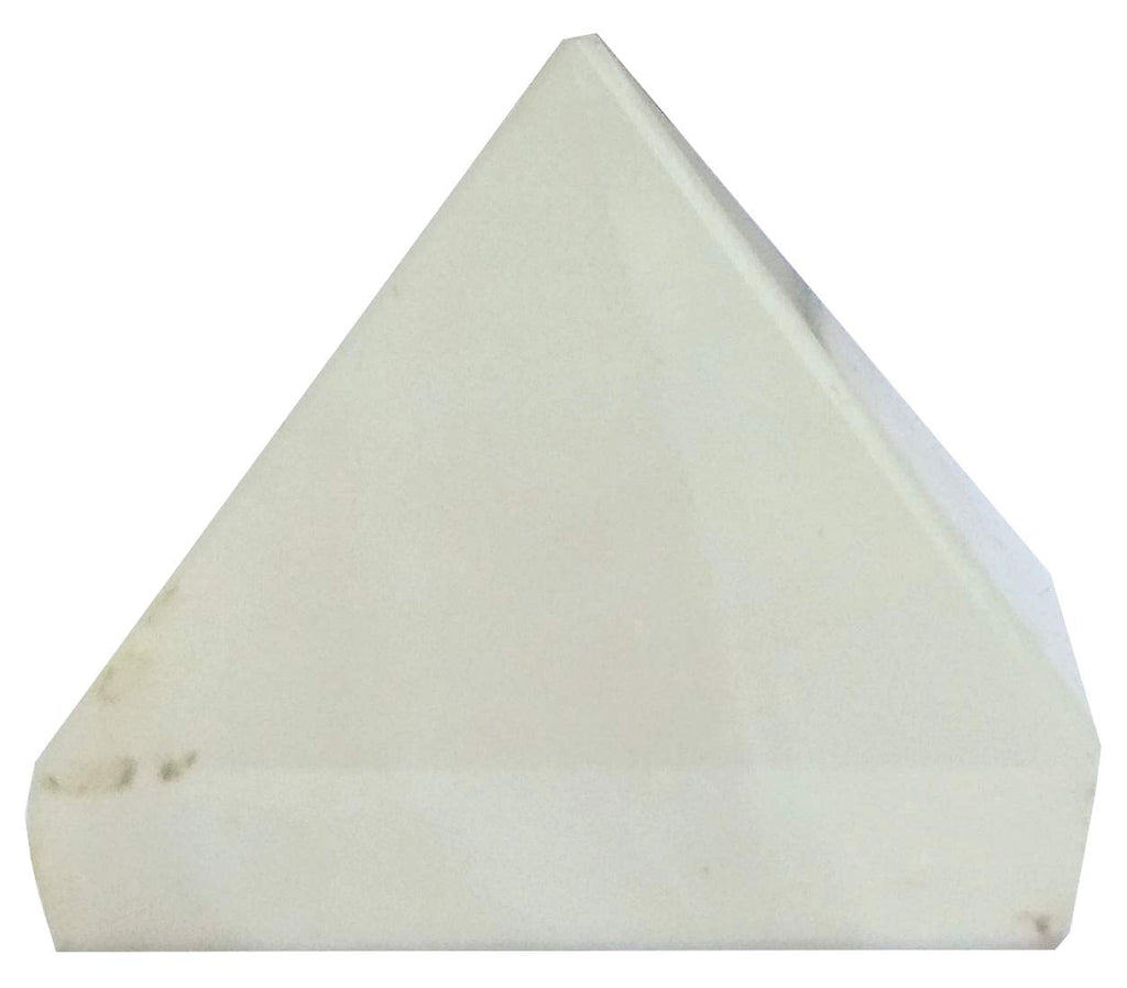 Healing Crystals - White Selenite Pyramid 45-60 MM