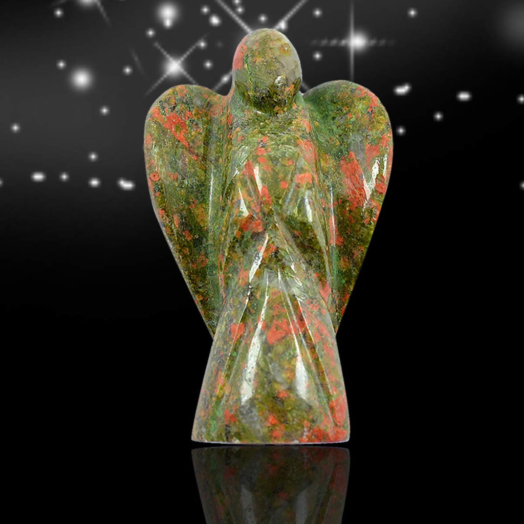 Healing Crystals India | Wholesale Unakite Angels - Wholesale Crystals