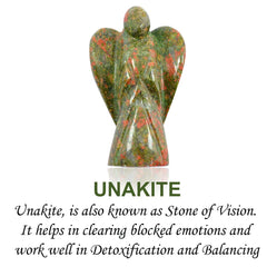 Healing Crystals India | Wholesale Unakite Angels - Wholesale Crystals