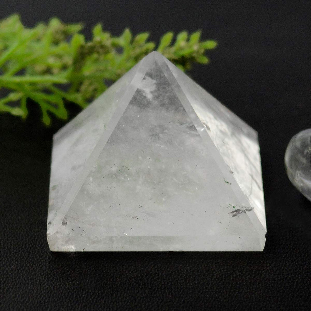 Healing Crystals - Crystal Quartz Pyramid Stone 40-60 MM