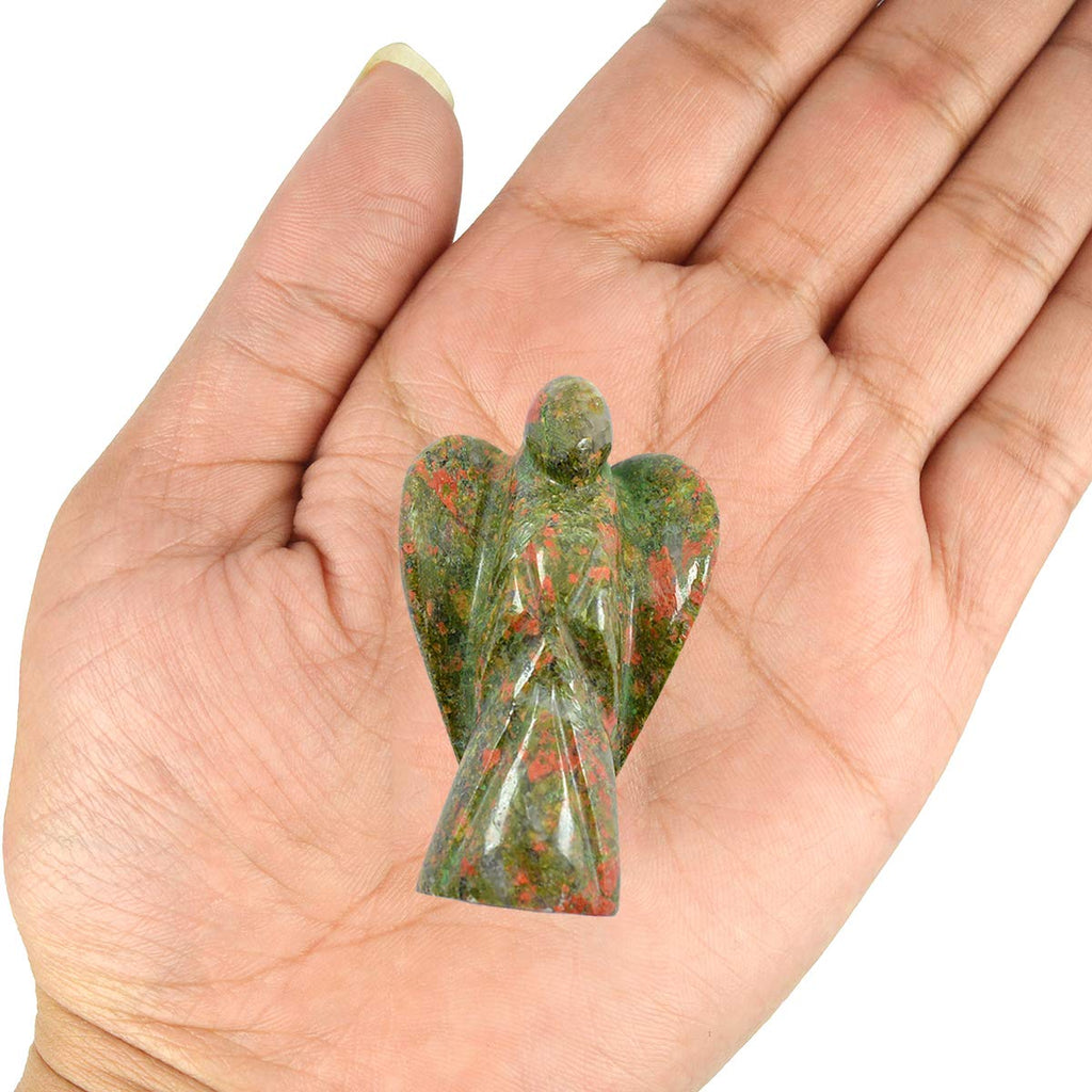 Healing Crystals India | Wholesale Unakite Angels - Wholesale Crystals