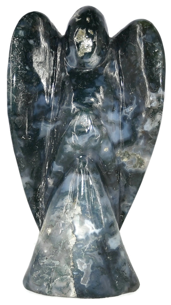 Moss Agate Angel