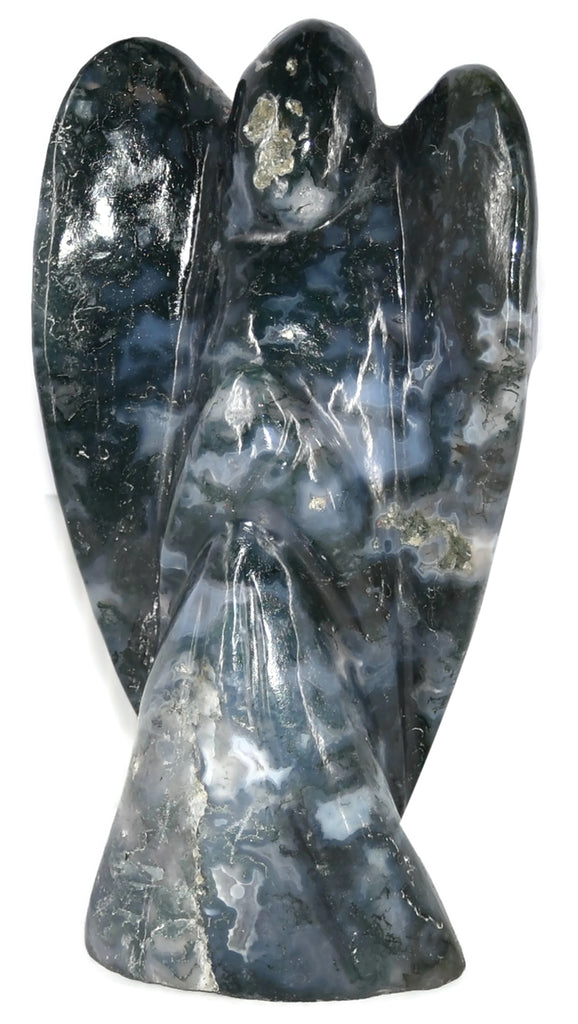Moss Agate Angel