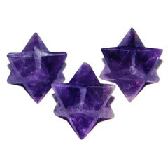 Amethyst 1 Inches Merkaba