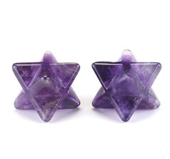 Amethyst 1 Inches Merkaba