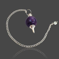 Healing Crystals - Wholesale Amethyst Sphere Pendulum