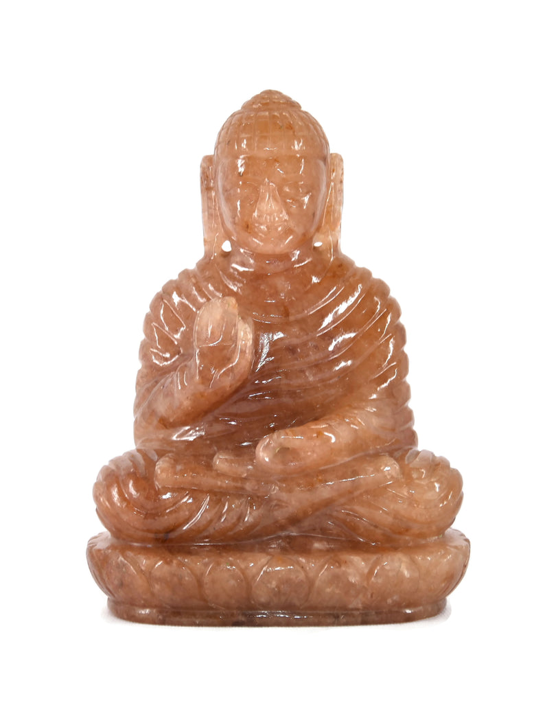 Yellow Aventurine Buddha Statue