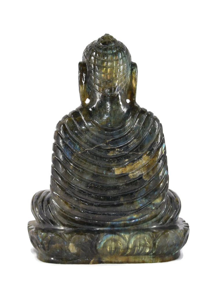 Labradorite Buddha Statue