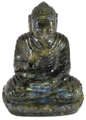 Labradorite Buddha Statue