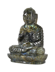 Labradorite Buddha Statue