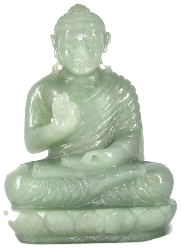 Green Aventurine Buddha Statue