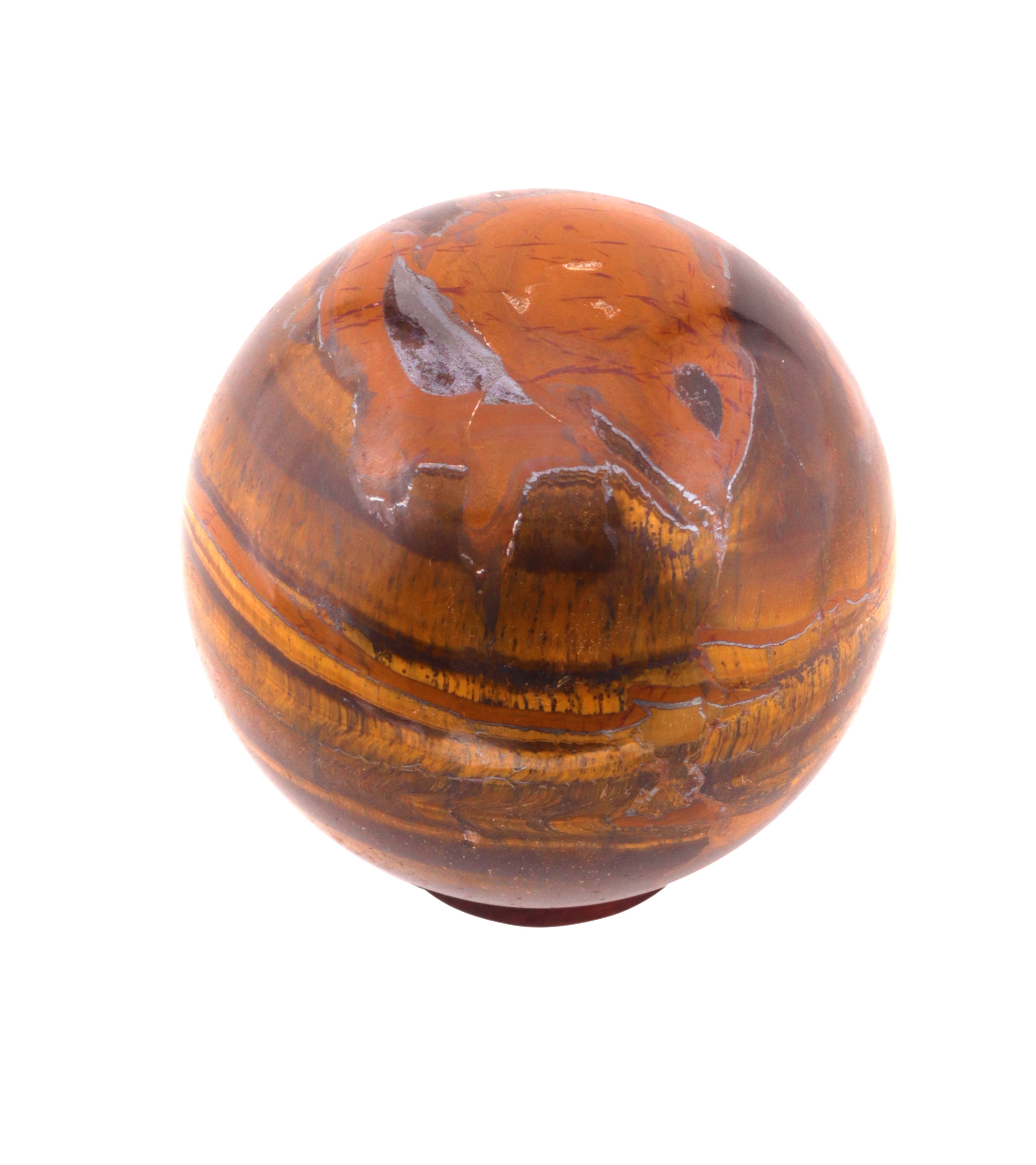 Healing Crystals India | Tiger Eye Sphere 1 Kg Lot